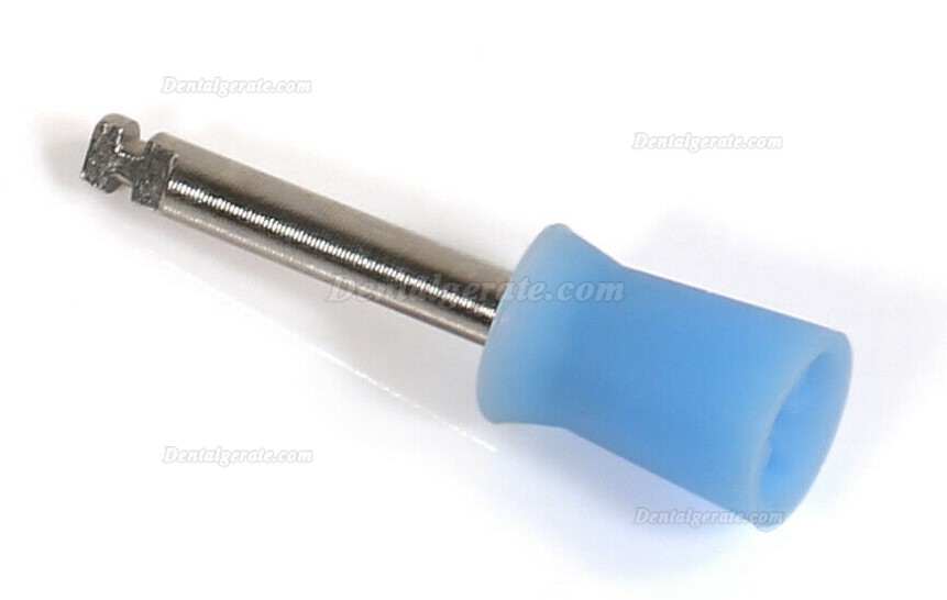 100St Zahnprophy-Cup Blauer Polierkopf , Polierb&uuml;rste aus Gummi